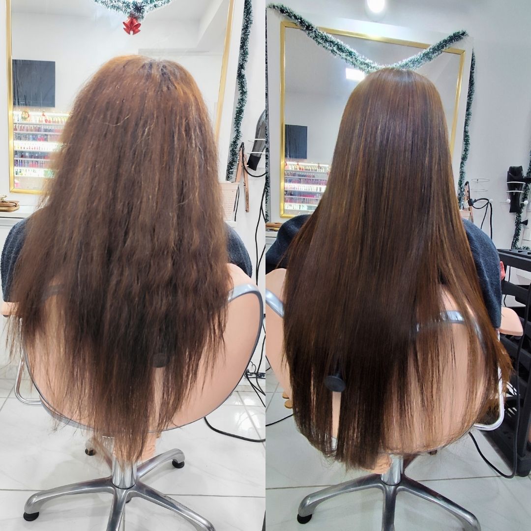 Trabalho realizado no Salão Laucimar